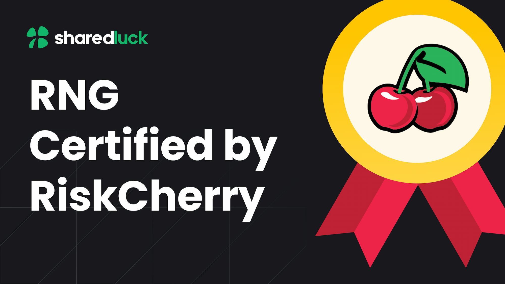 SharedLuck RNG Certified to MGA Standards by RiskCherry